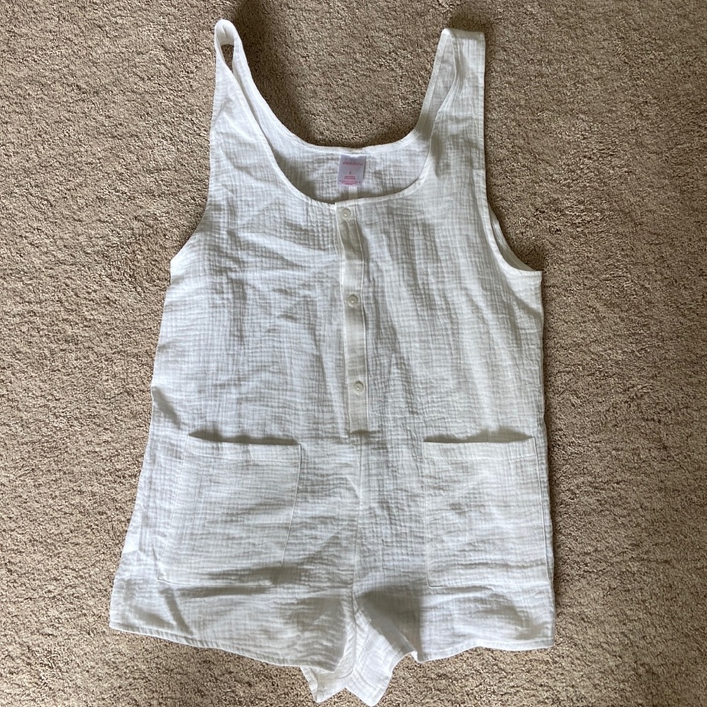 NWOT Small Pool Cover up/Romper